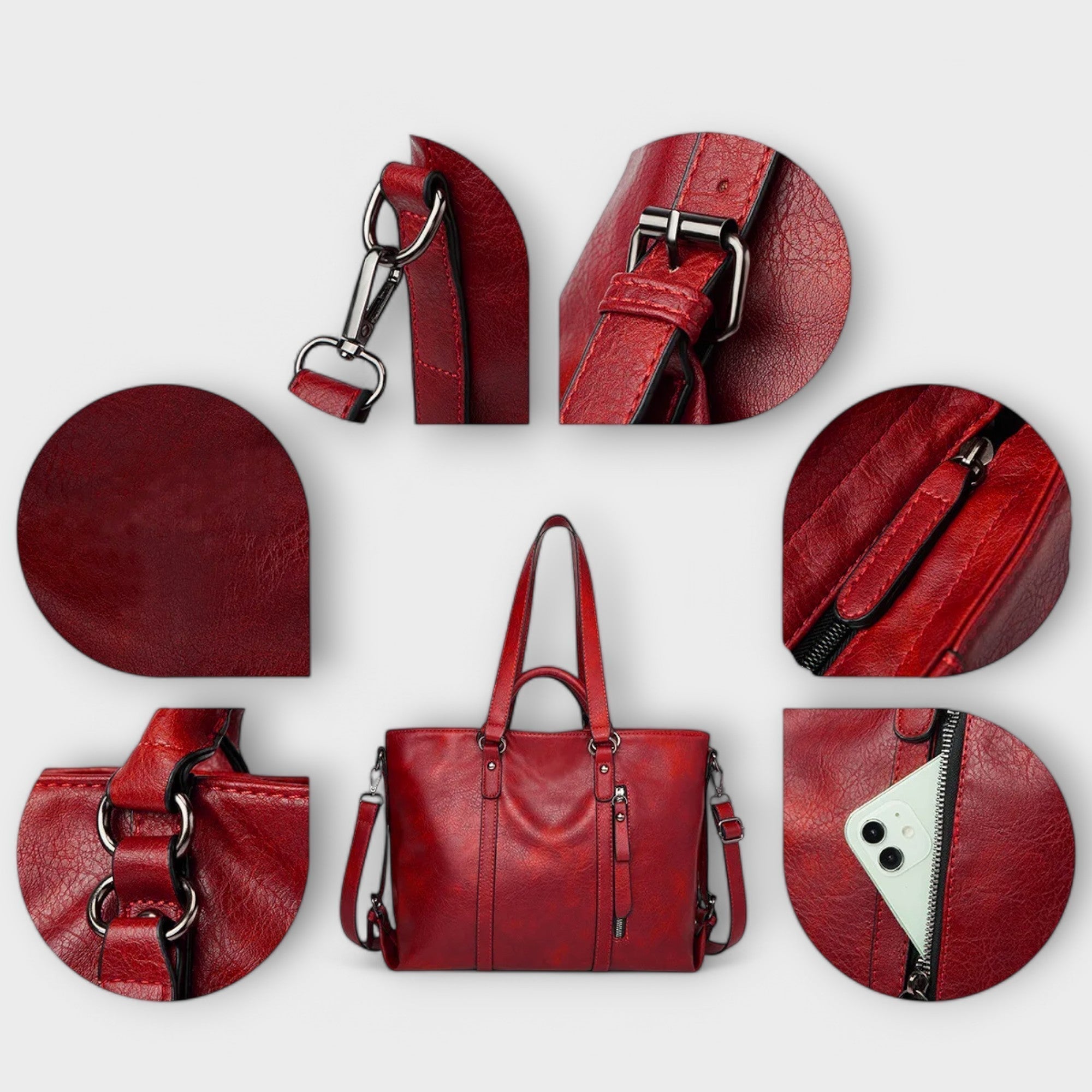 Giulia – Borsa Grande da Donna in Pelle Elegante e Funzionale