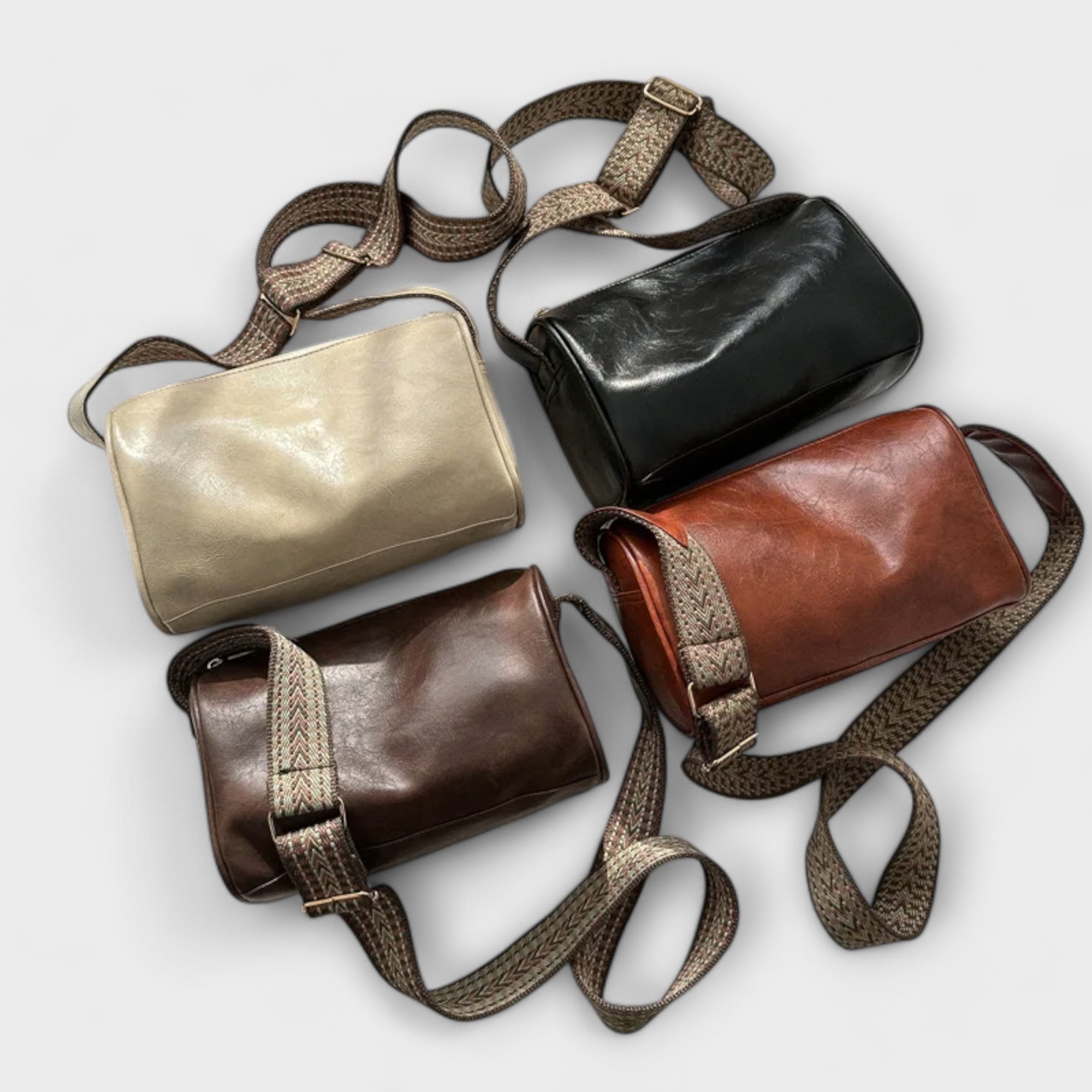 Giulia – Borsa a Tracolla Vintage da Donna con Design Elegante
