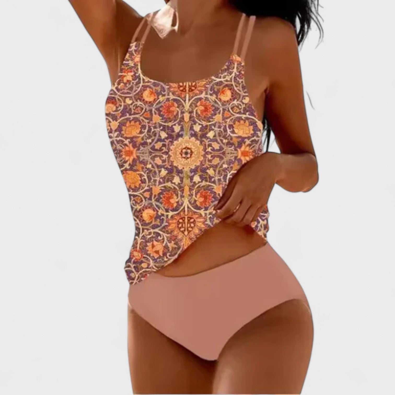 Alina – Bikini Bohemien con Sostegno Regolabile