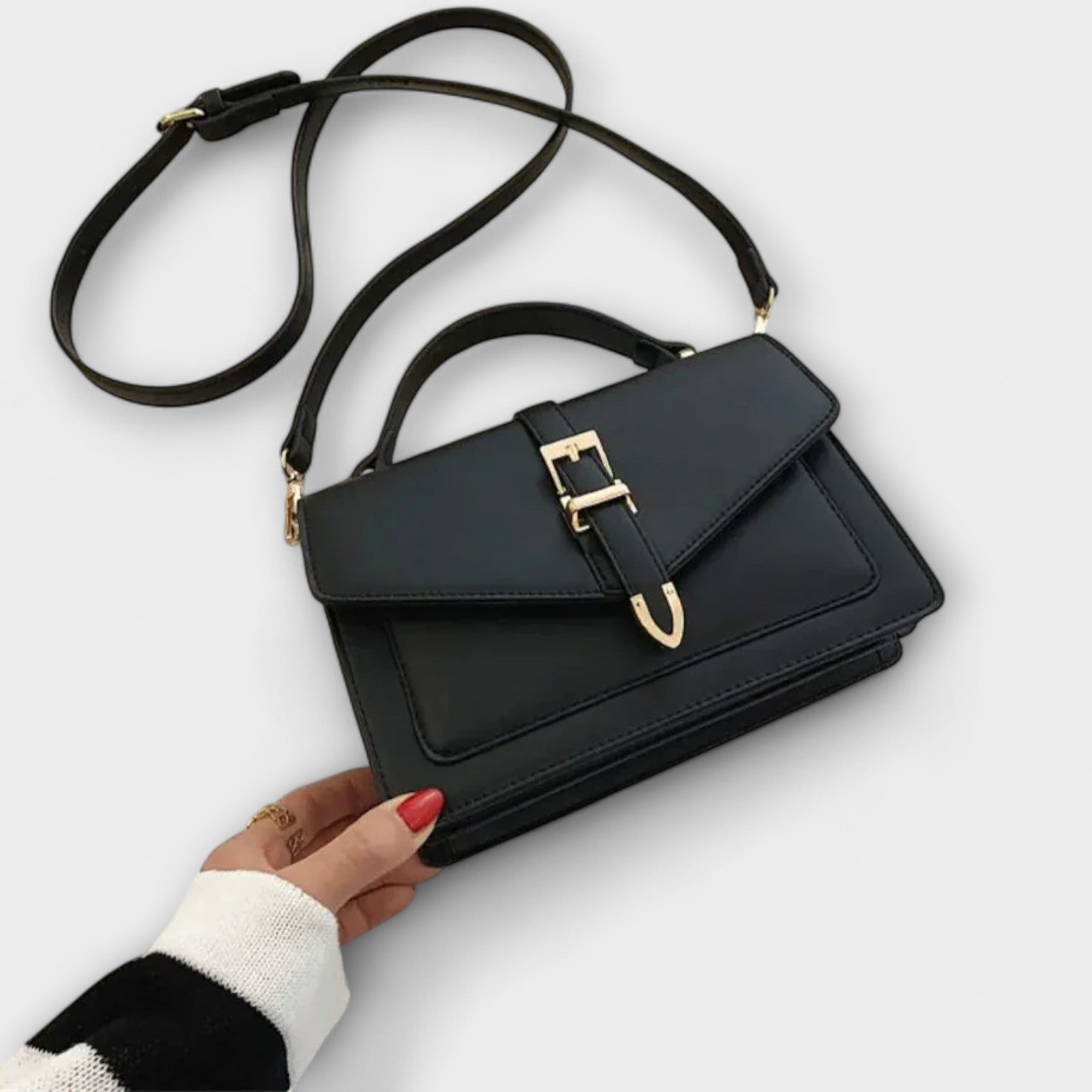 Giulia – Borsa a spalla classica da donna in ecopelle elegante