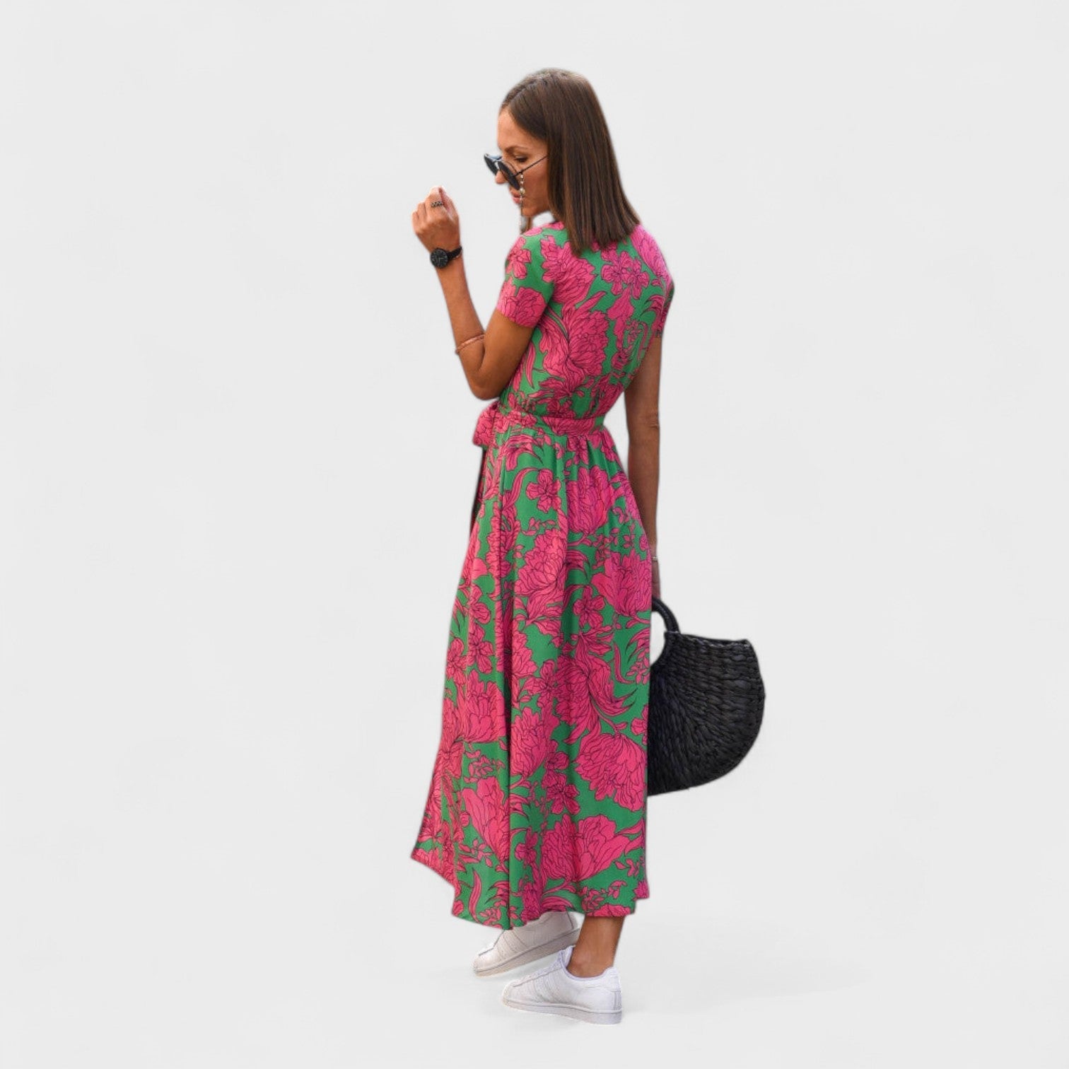 Abito Lirio Rosa – Stile Boho Chic