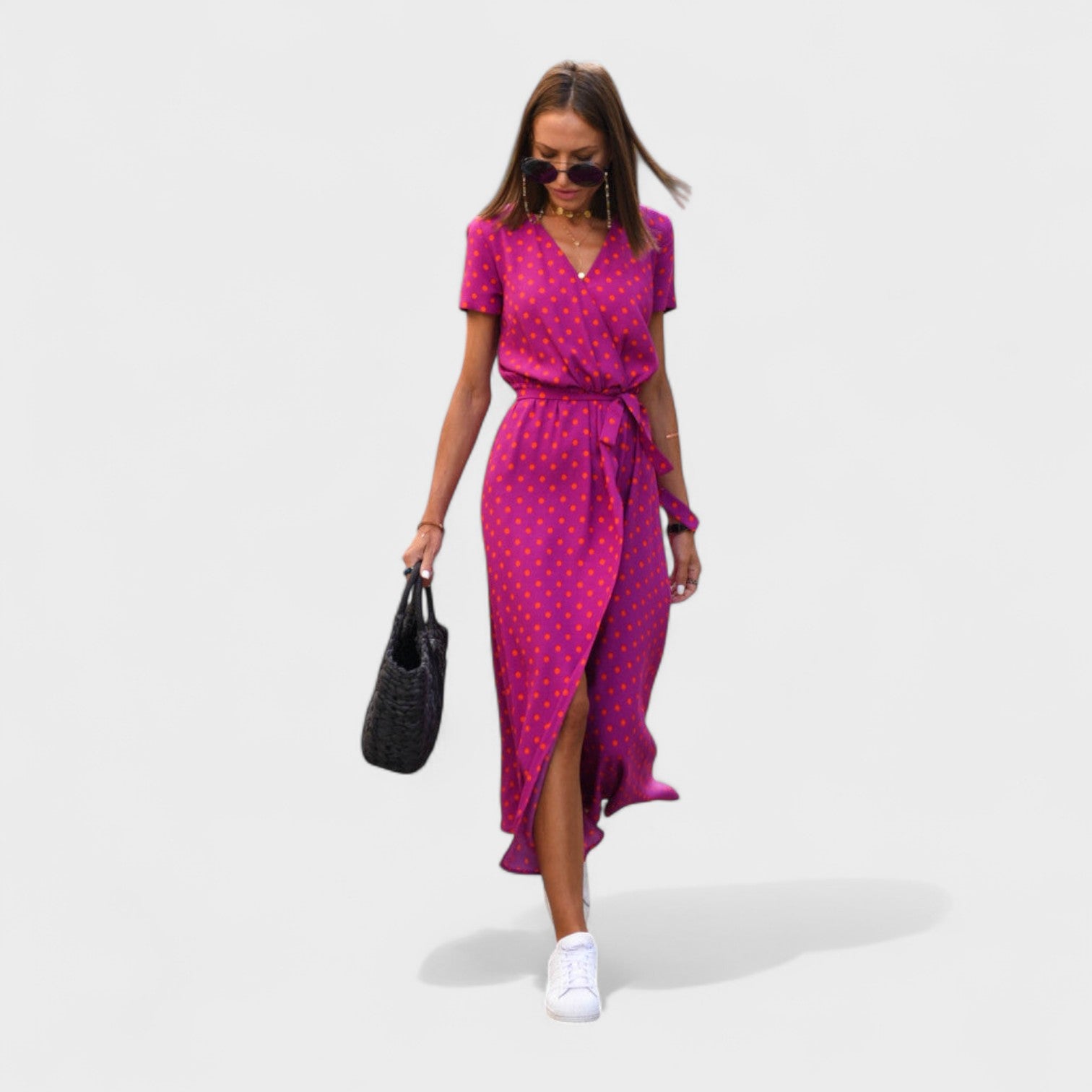 Abito Lirio Rosa – Stile Boho Chic