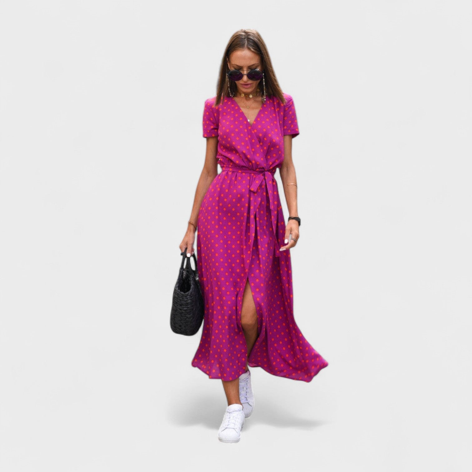 Abito Lirio Rosa – Stile Boho Chic