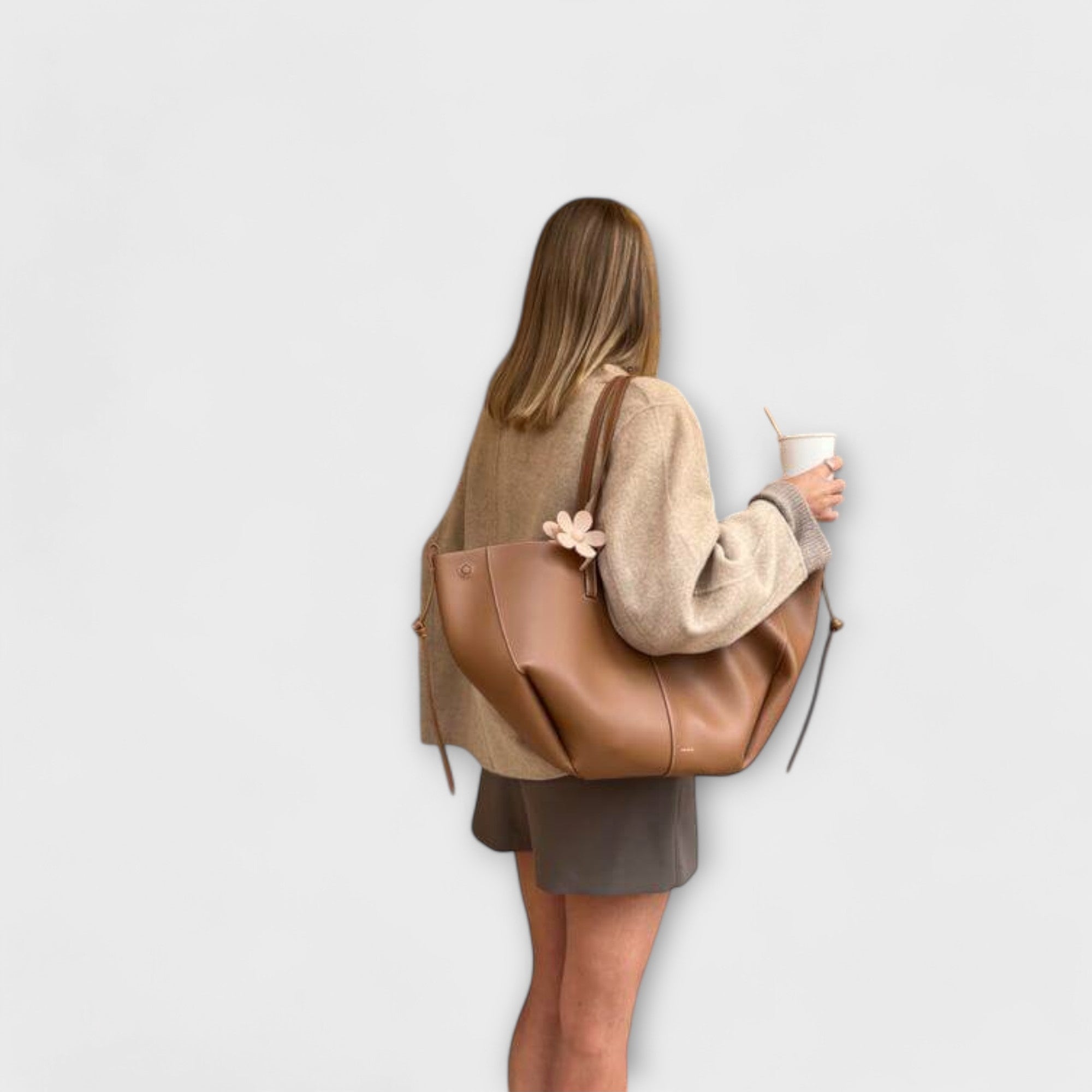 Giulia – Borsa Vintage Tote in Pelle Spaziosa ed Elegante