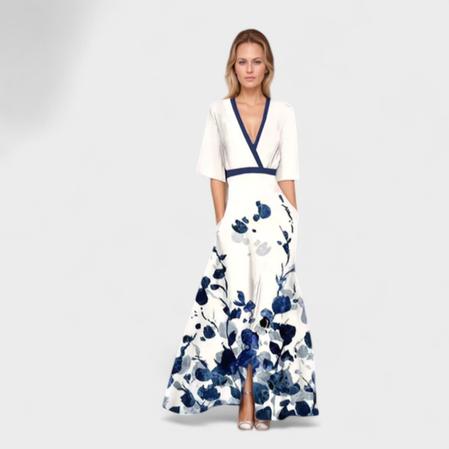 Quendolin – Vestito con Stampa Floreale Elegante e Leggero