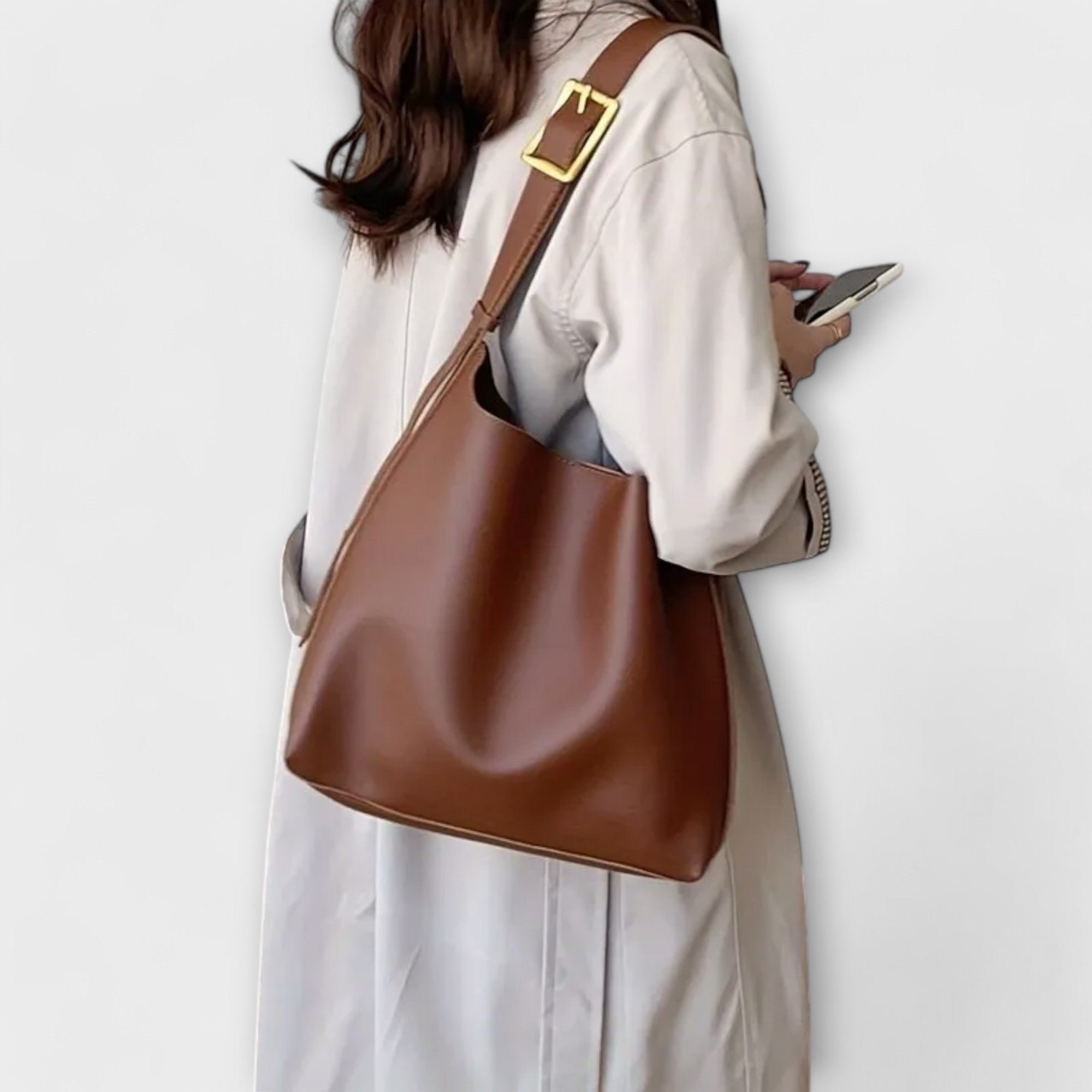 Giulia – Borsa a Spalla Elegante da Donna in Pelle