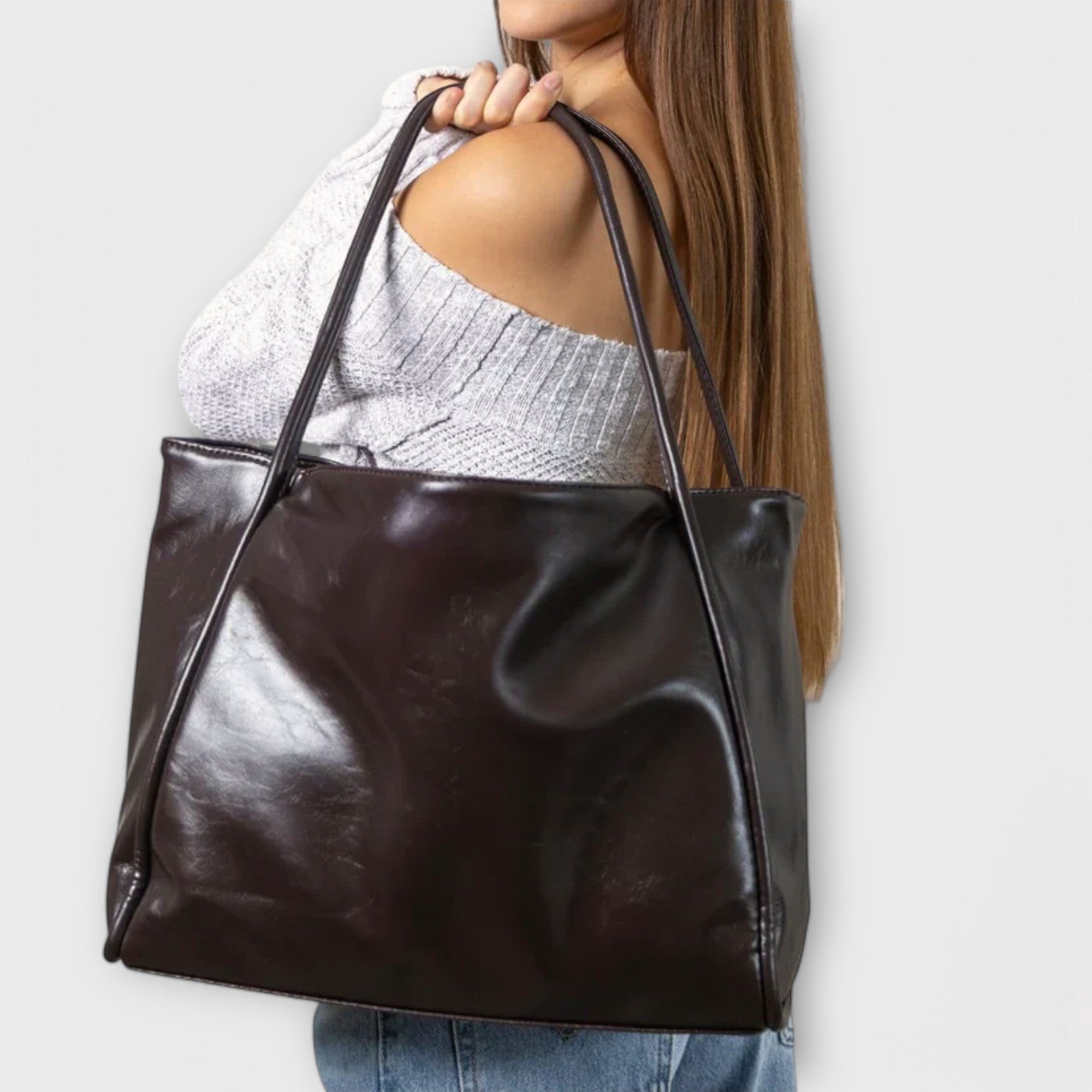 Giulia – Borsa Tote Vintage in Ecopelle