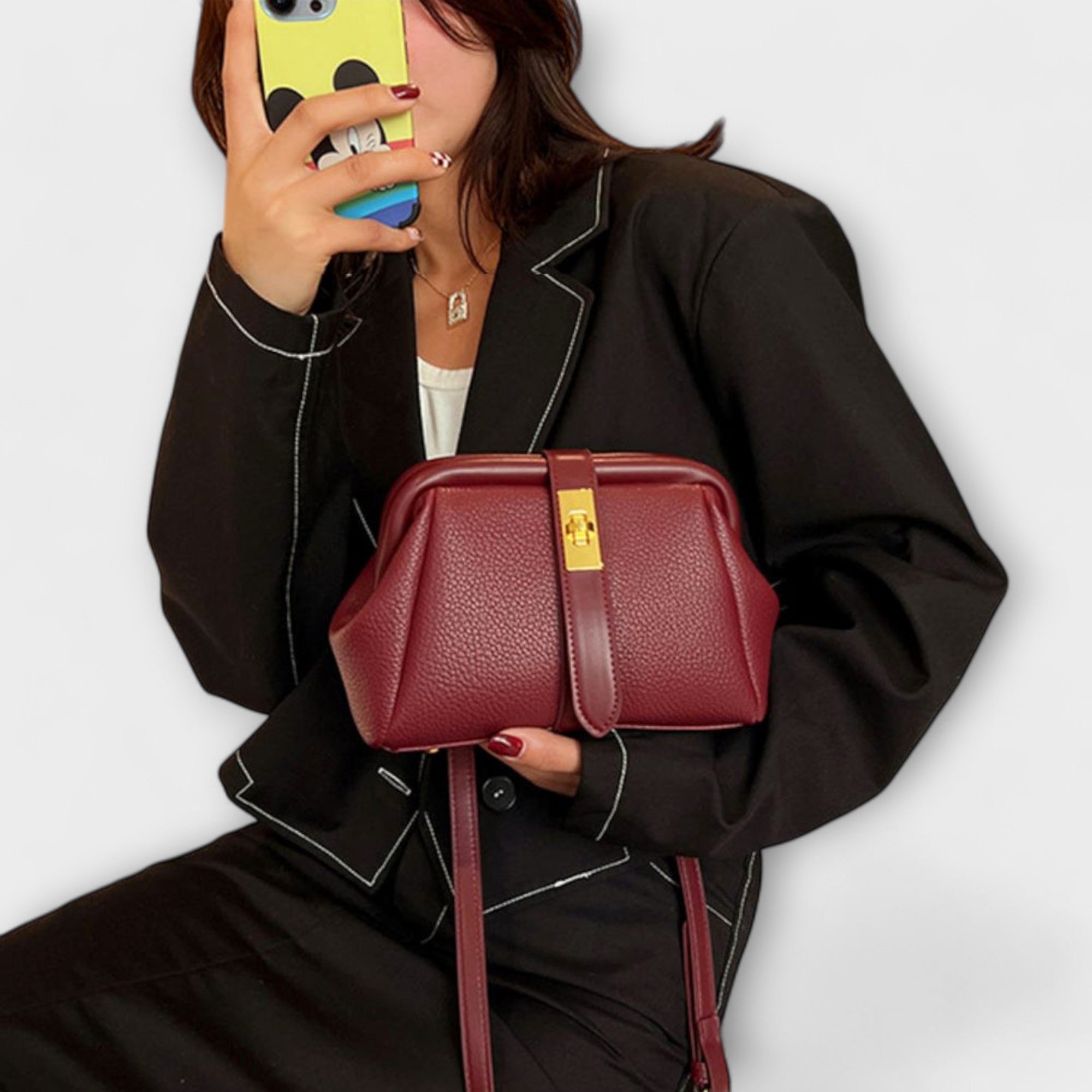 Giulia – Borsa retro elegante e versatile da tutti i giorni