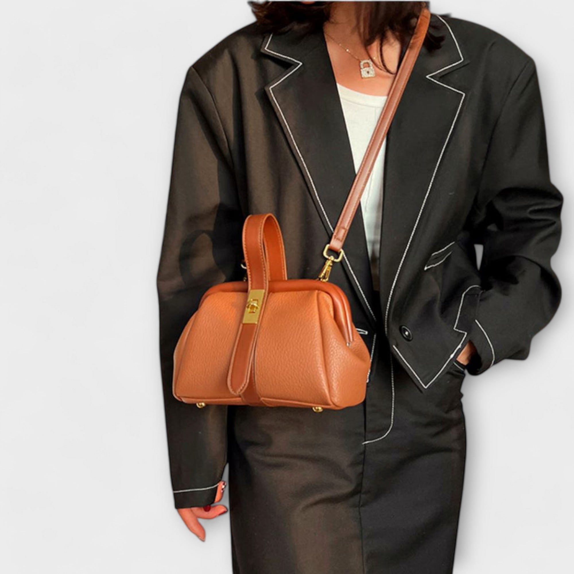 Giulia – Borsa retro elegante e versatile da tutti i giorni