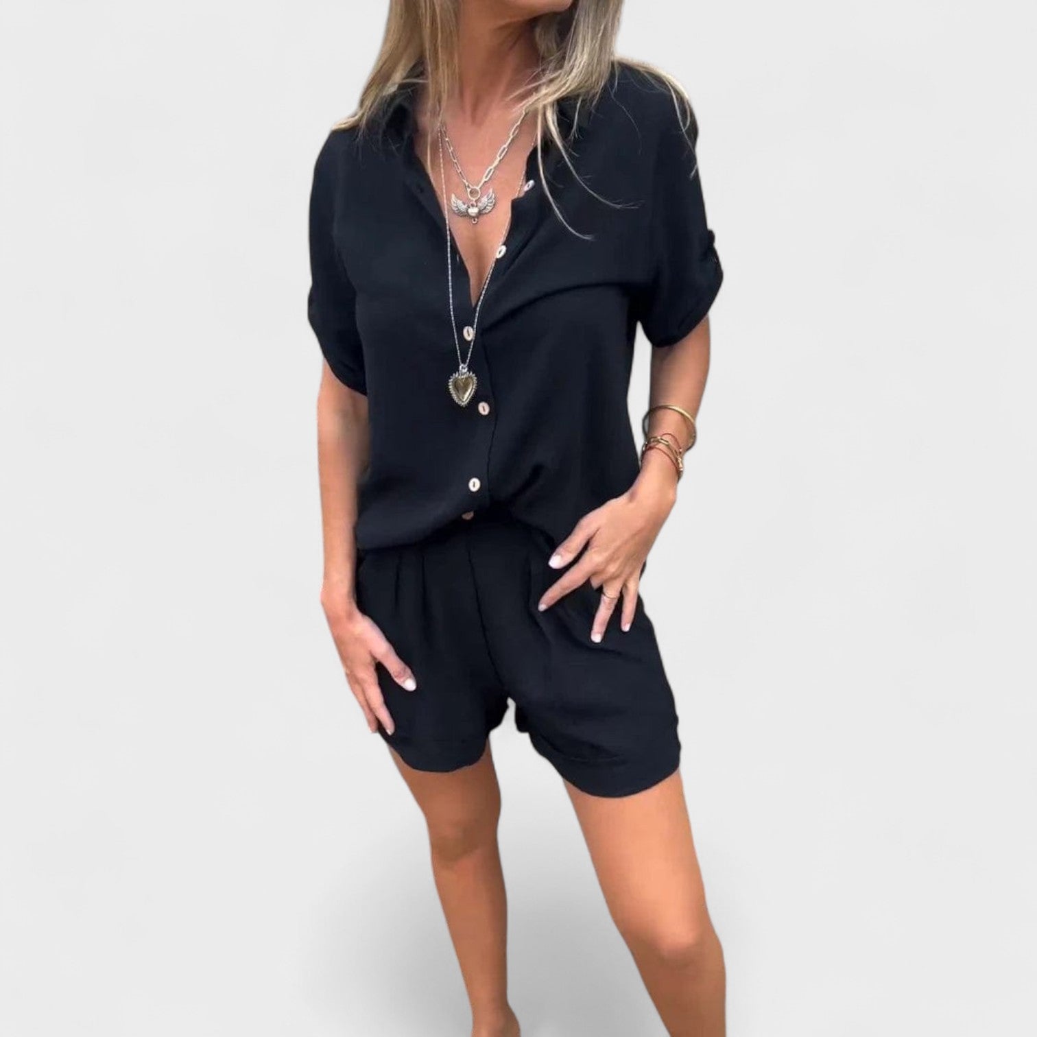 Rita – Completo in Lino Leggero da Donna