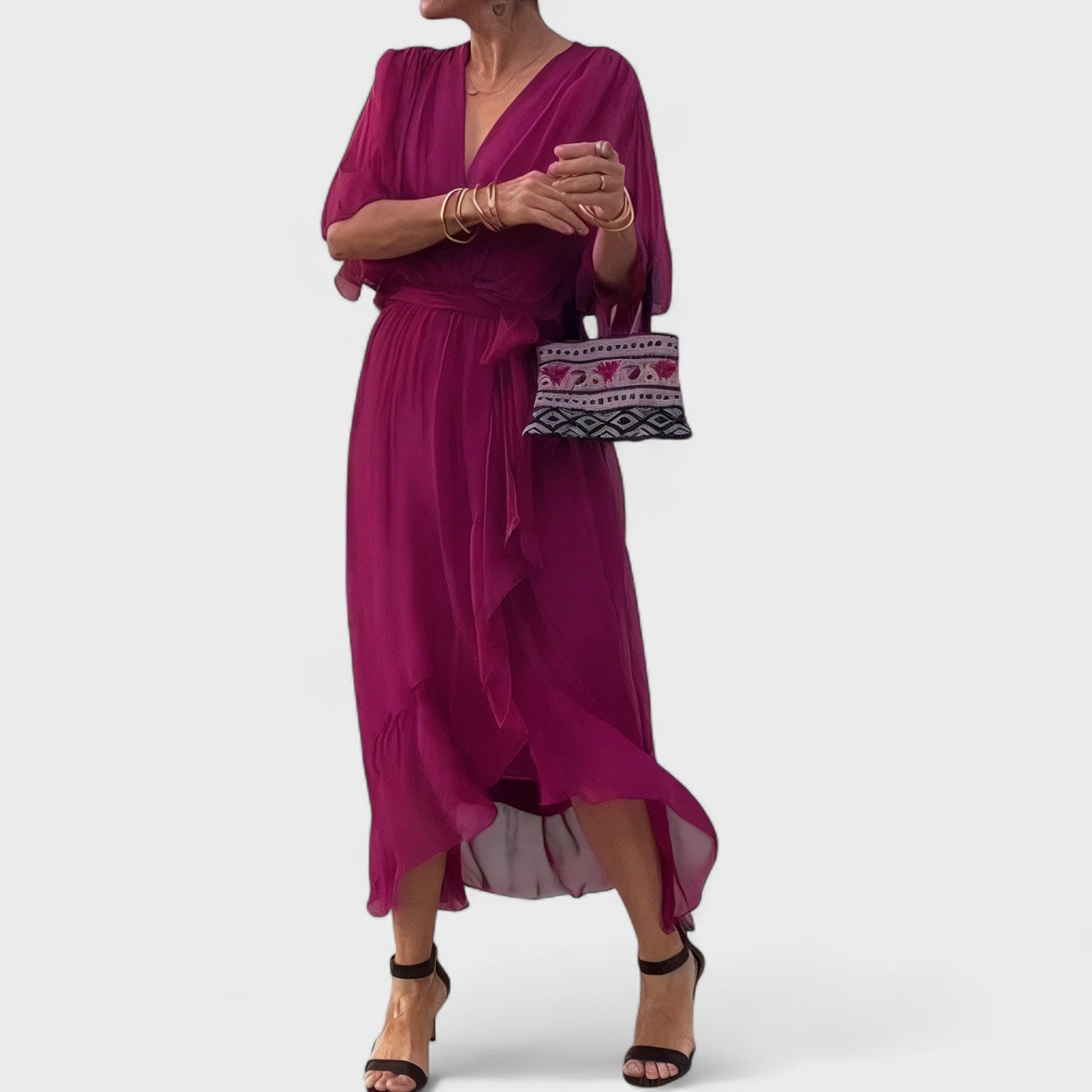 Juni – Vestito Elegante con Scollo a V