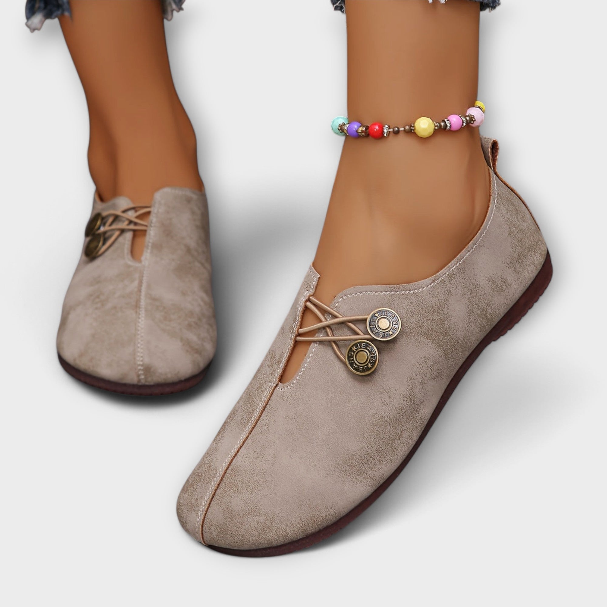 Noira – Mocassini in camoscio da donna