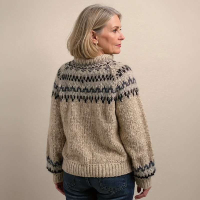 GiuliaFirenze – Classic Icelandic Wool Sweater