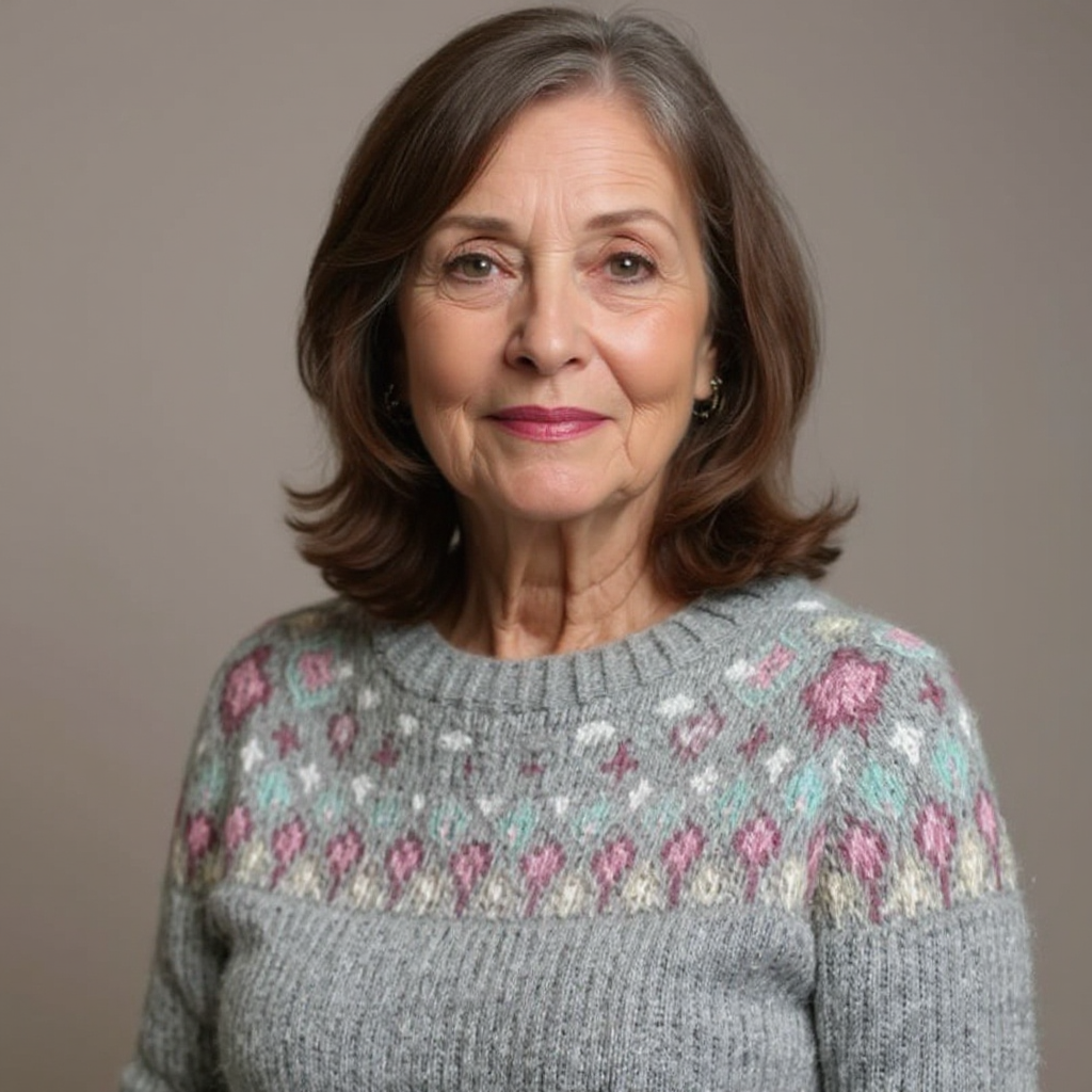 GiuliaFirenze – Classic Icelandic Wool Knitted Sweater