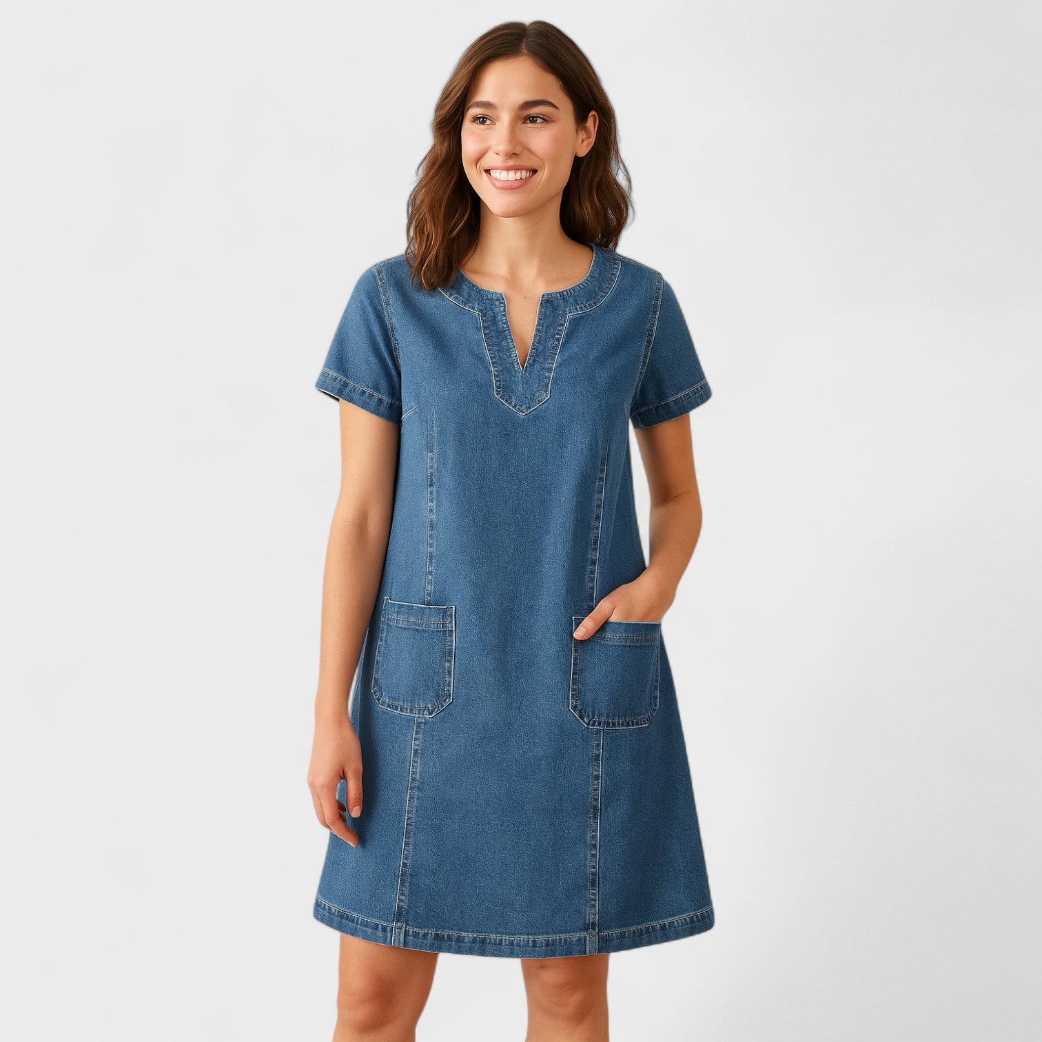 Giulia – Abito in Jeans Casual ed Elegante