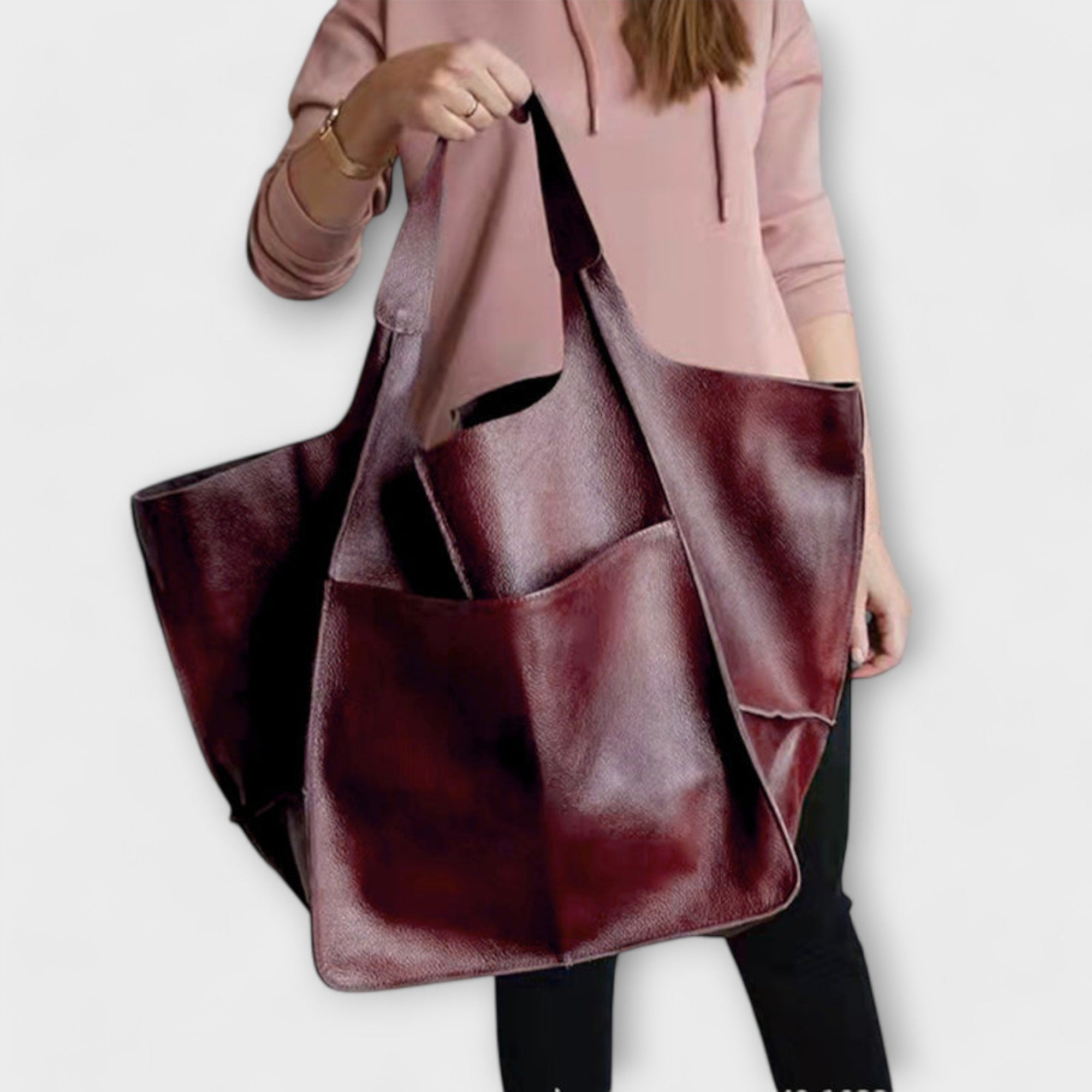 Giulia – Borsa Oversize Weekender in ecopelle elegante e capiente