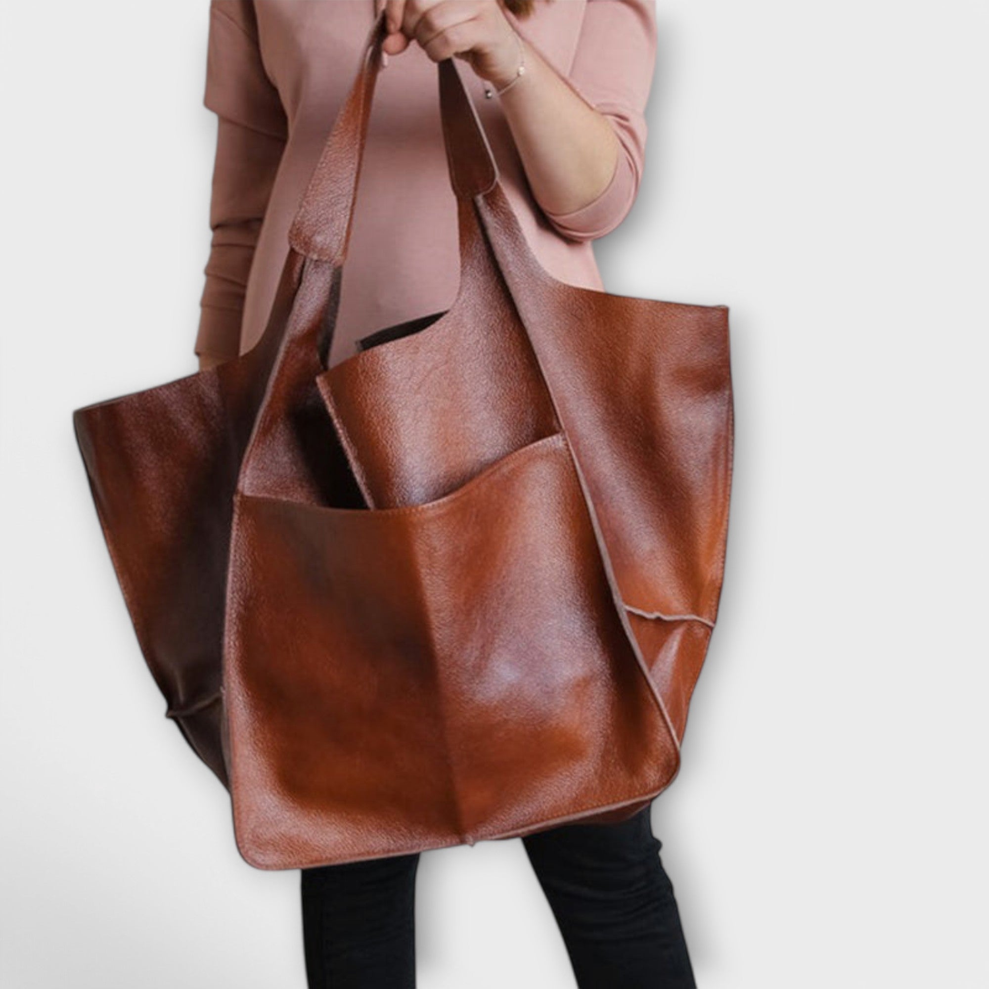Giulia – Borsa Oversize Weekender in ecopelle elegante e capiente