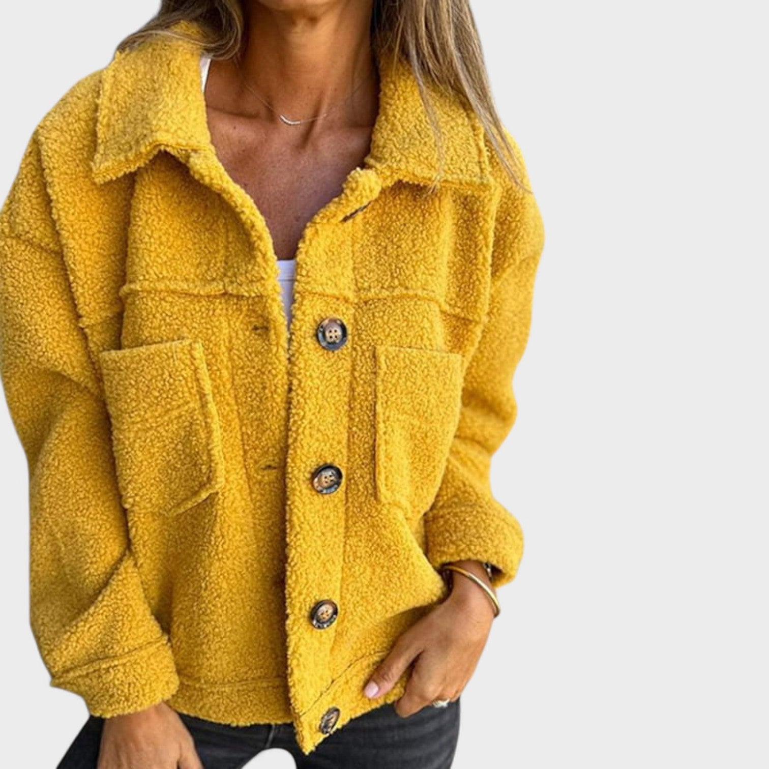 Giulia – Giacca Primaverile Corta e Calda da Donna