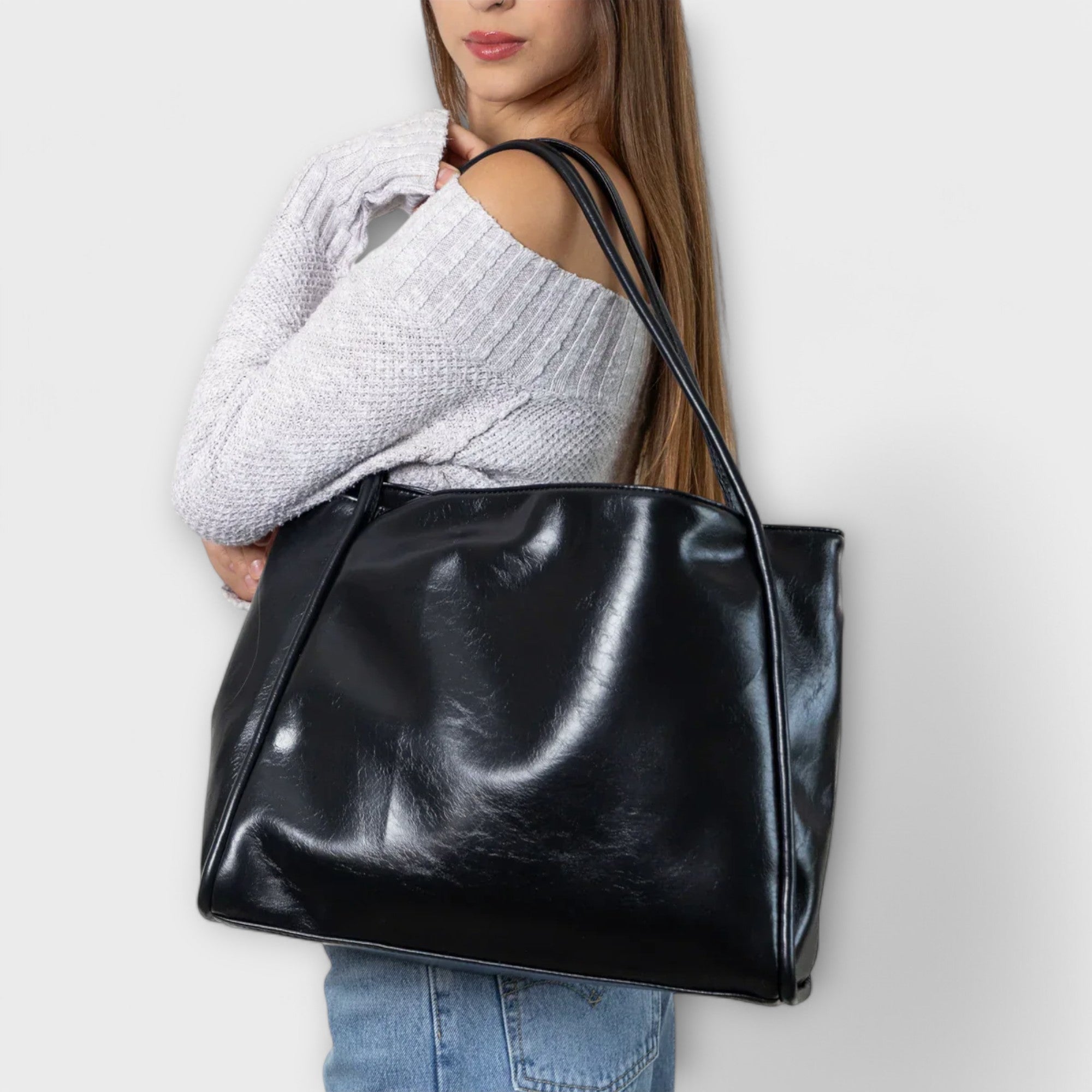 Giulia – Borsa Tote Vintage in Ecopelle