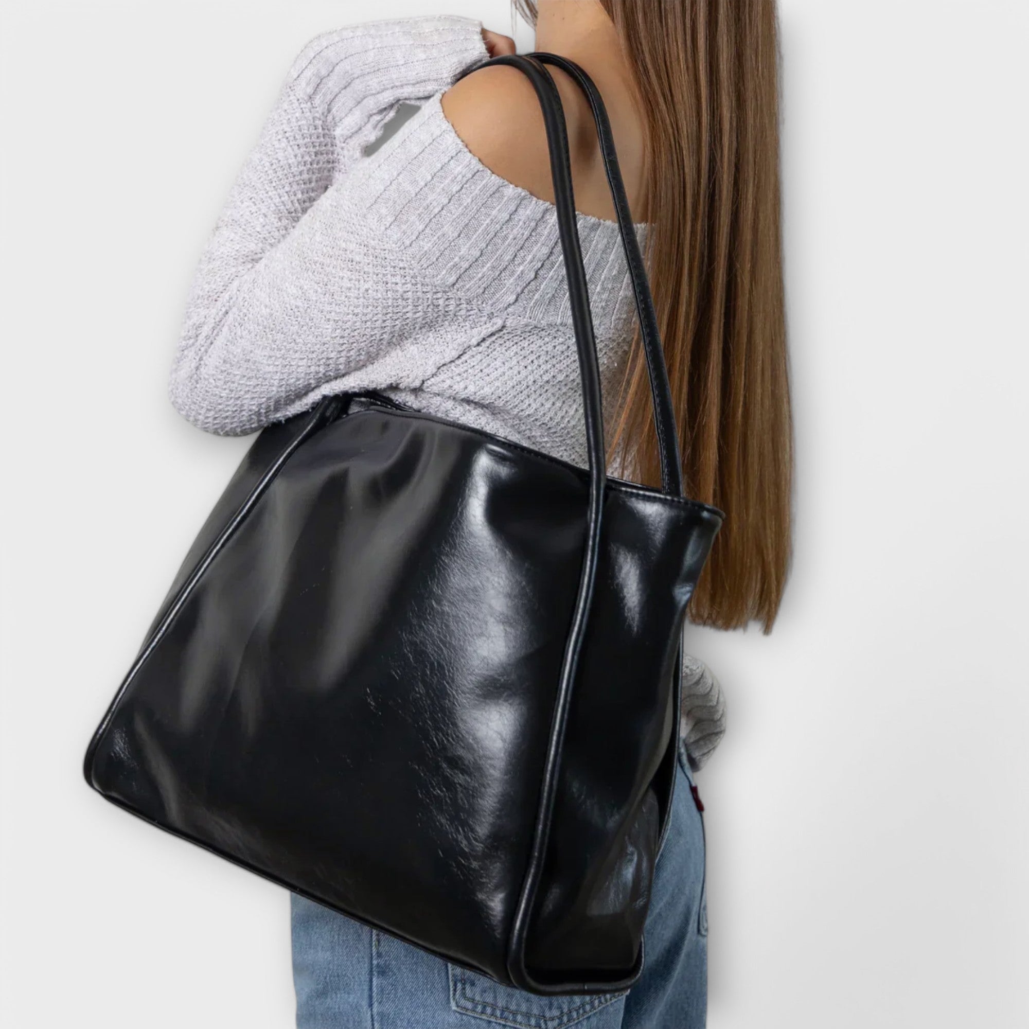 Giulia – Borsa Tote Vintage in Ecopelle